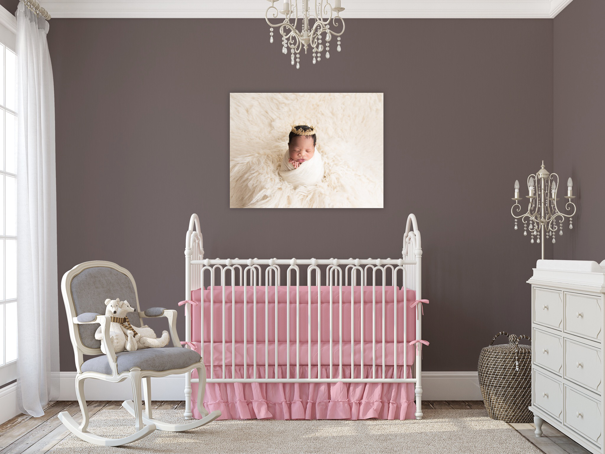 Lindsey Hoki Photography Newborn Wall Art